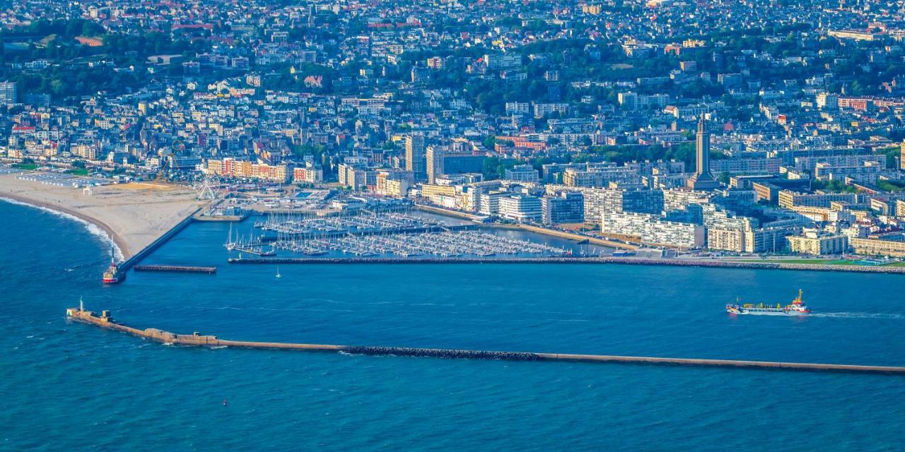 Le Petit Nid Perche Sous Les Toits, Vue Mer Χάβρη Εξωτερικό φωτογραφία